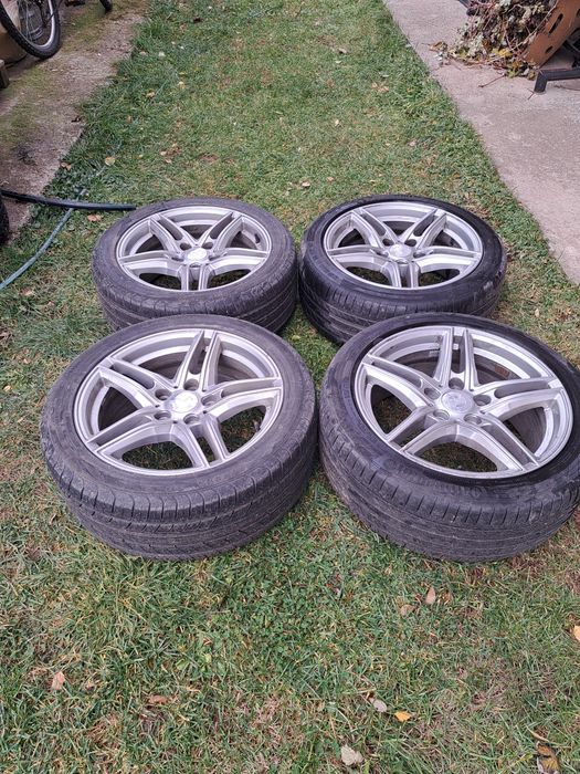 BMW. Джанти BORBET с летни гуми 17 цола за bmw 5/120 J 7,5  et35