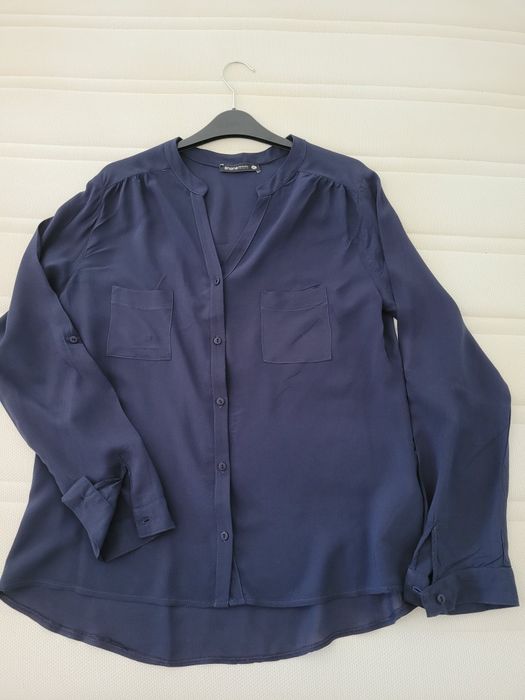 Bluza cu mânecă lunga, bleumarin