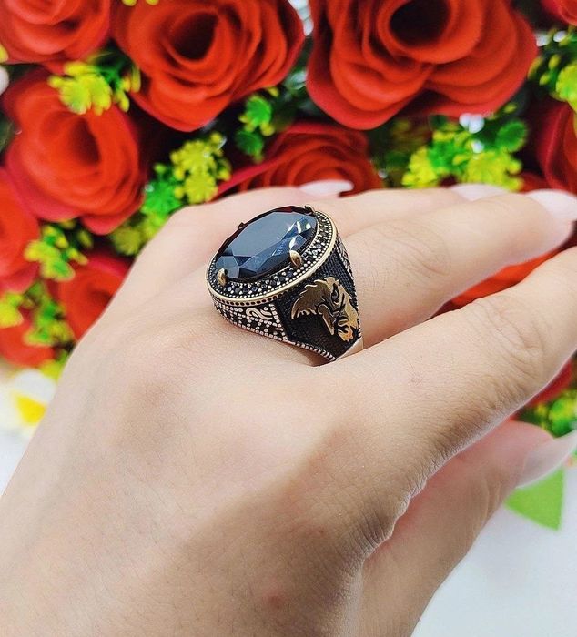 925 proba tozza kumushdan yasalgan erkaklar uzuklari