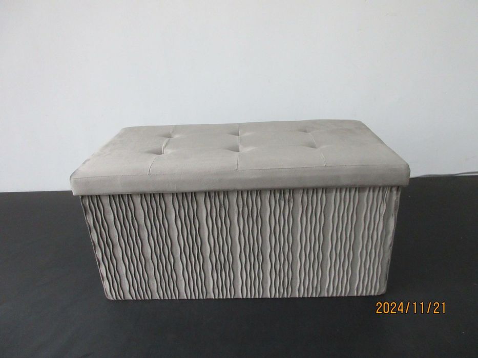 Пуфик бархатный складной+ органайзеряшик для детской комнаты