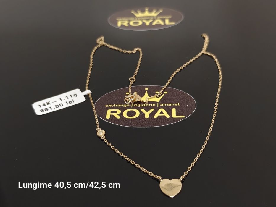 Bijuteria Royal: Lanț aur 14k/1.11 gr