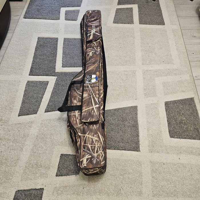 Калъфи за риболовни пръчки и принадлежности.