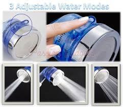 СПА Душ слушалка с турмалин , SPA Shower , 3 вида струи