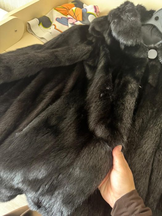 Шуба норковая. Б/у