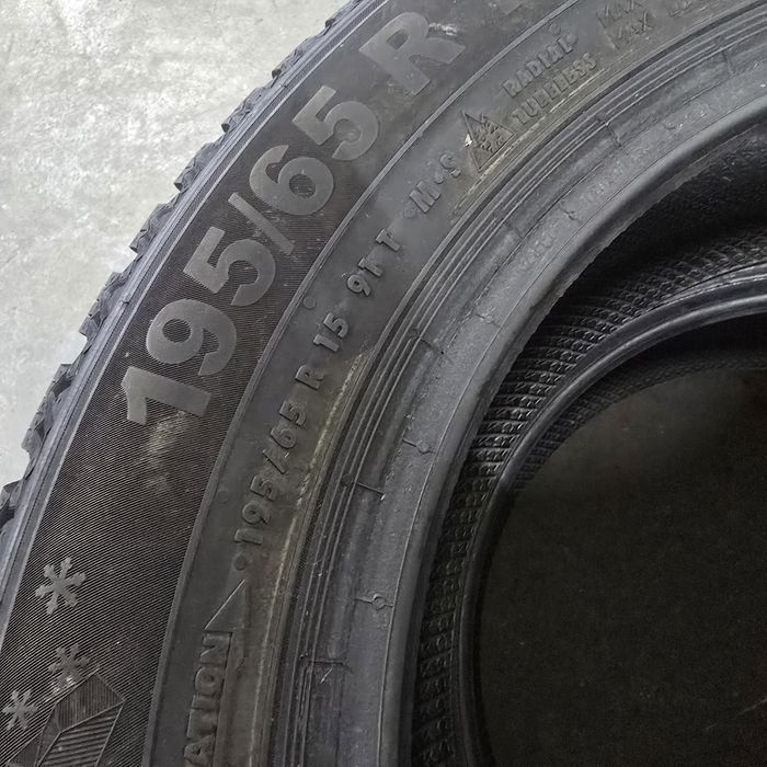 2x 195/65/15 M+S SEMPERIT 2024 Stare ca noi