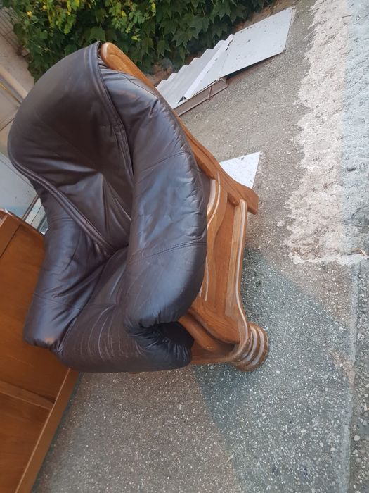 Set canapele piele naturala (3/2/1 locuri)