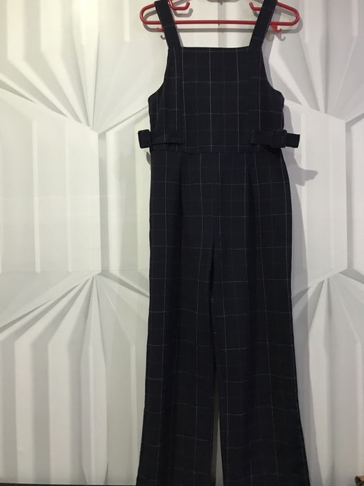 Salopeta/pantaloni carouri Zara