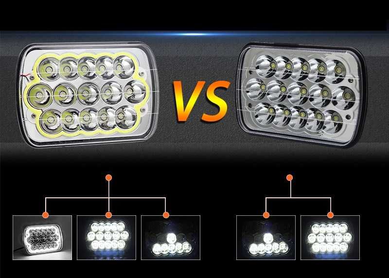 Set Faruri Wrangler YJ / Cherokee XJ 5×7 90W Patrol Landcruiser L200