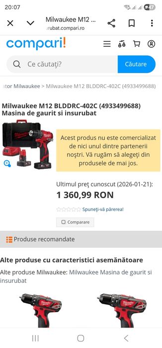 Filetanta m12 BLPDRC-402c