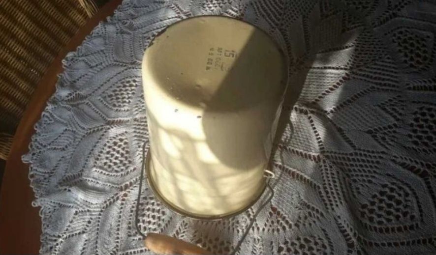 Советский бидон эмаль раритет