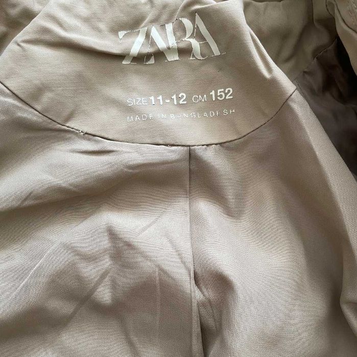 Тренч Zara на девочку