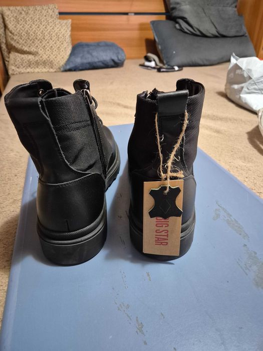 Ghete barbatesti BIG Star, piele naturala, supercalitate, 46, noi.
