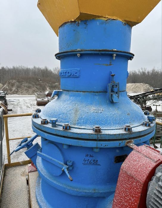 Concasor cu con Krupp