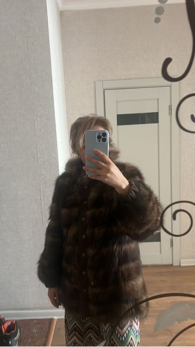 Продам шубу куница ( с-м)
