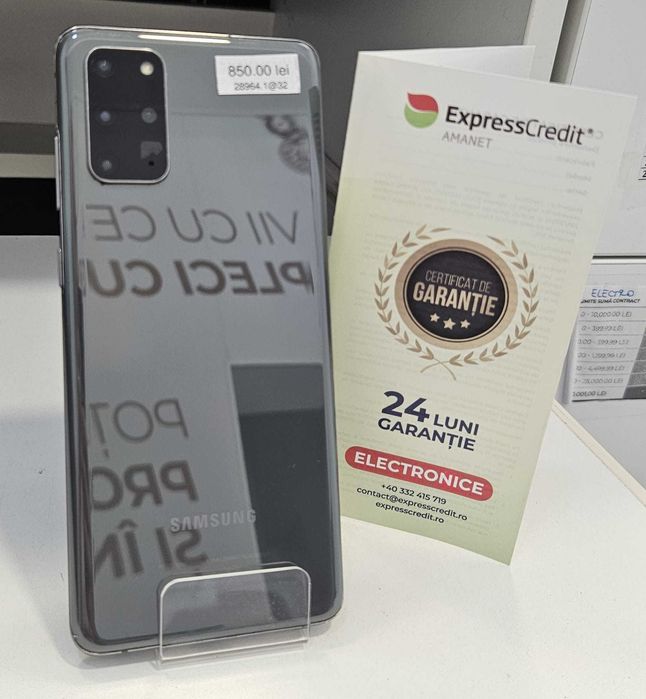 Telefon Samsung S20+ 5G (AG32 B28964.1) 2 ANI GARANTIE!