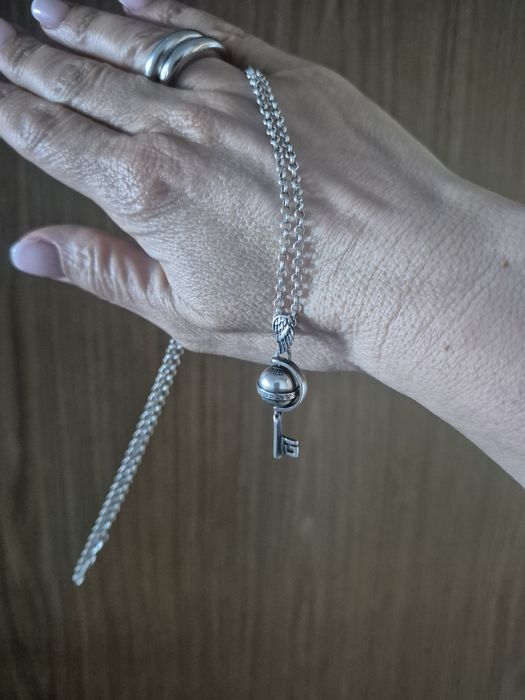 Сребърен  Kabbalah  амулет