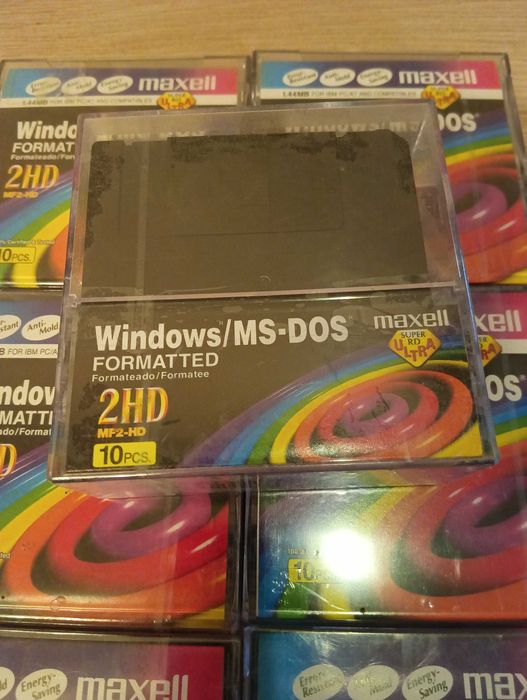 Дискеты Verbatim MF2 HD 3.5" 1,44Mb -  10шт