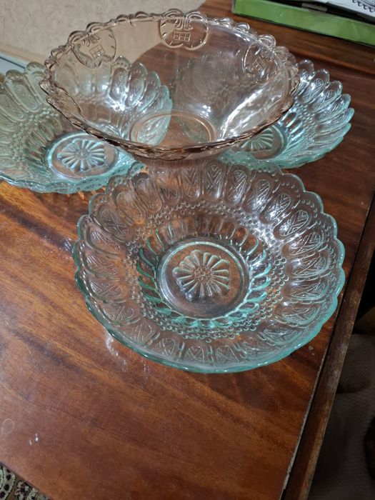 Салатницы стеклянные