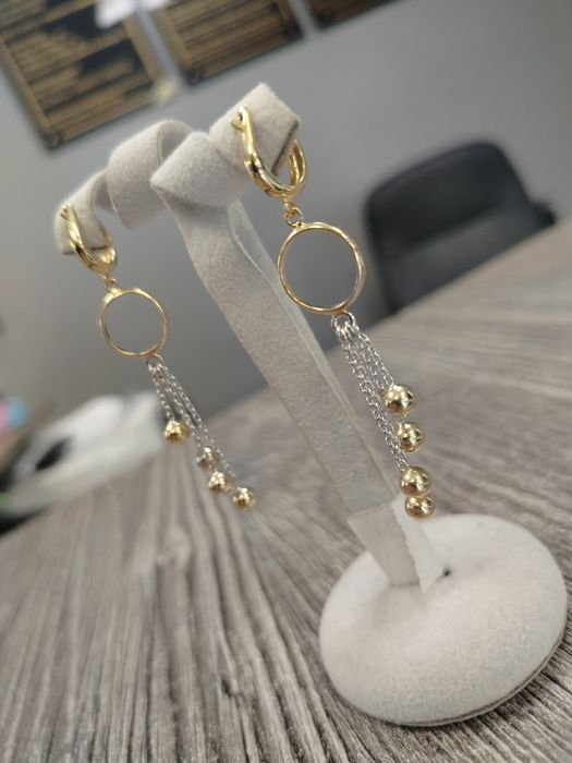 НОВИ Златни Обеци 6.38гр / 14К