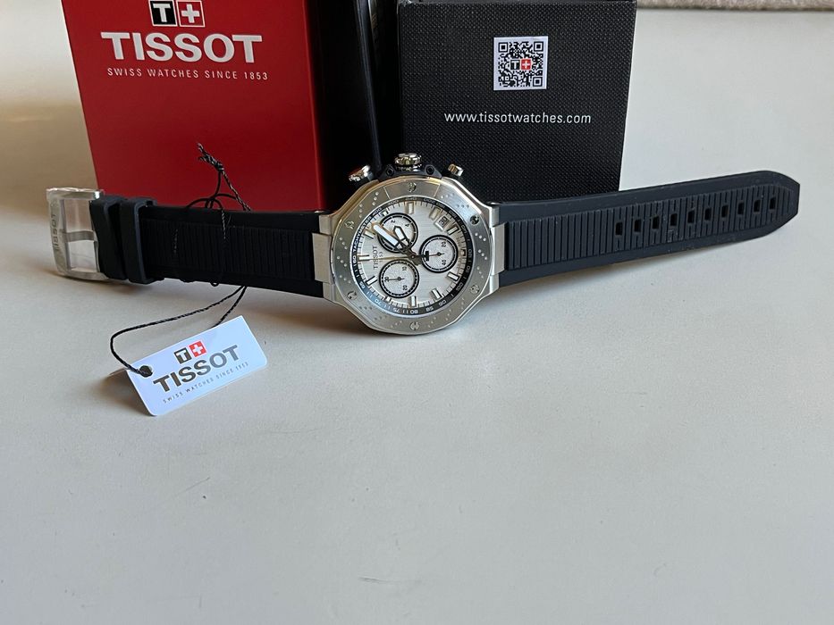 Ceas Tissot T-Race Quartz Chronograph Silver & Black