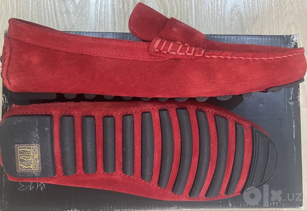 Мужские замшевые мокасины турецкой фирмы Elle shoes , 40 размер новые