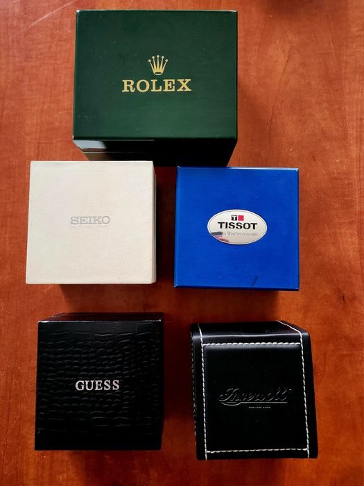 Lot 5 cutii ceasuri originale!