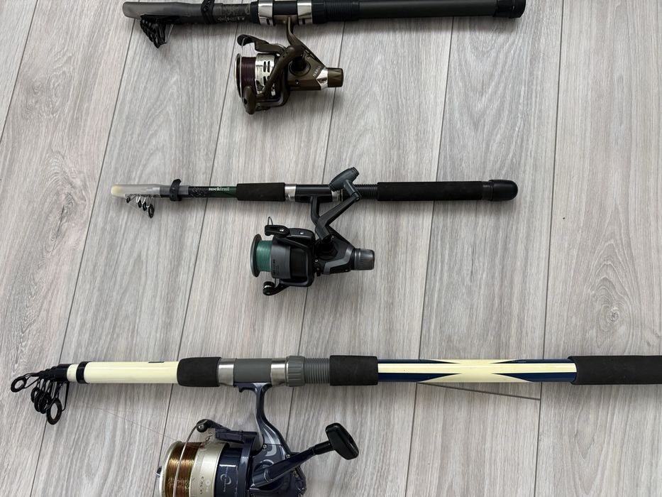 Lanseta telescopica Geologic Power Set carbon crap si somn dunare , nu okuma , shimano , daiwa