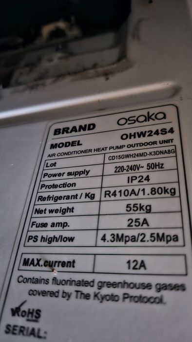 Aer conditionat Osaka