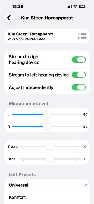 Set Aparate Auditive Premium Widex MOMENT 220 – Reîncărcabile + Streaming Bluetooth