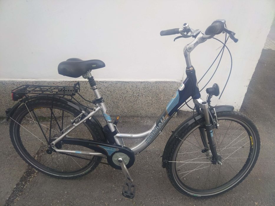 Aуминиев градски велосипед 
KALKHOFF 
Гуми с размер 26цола
Safety-Sist