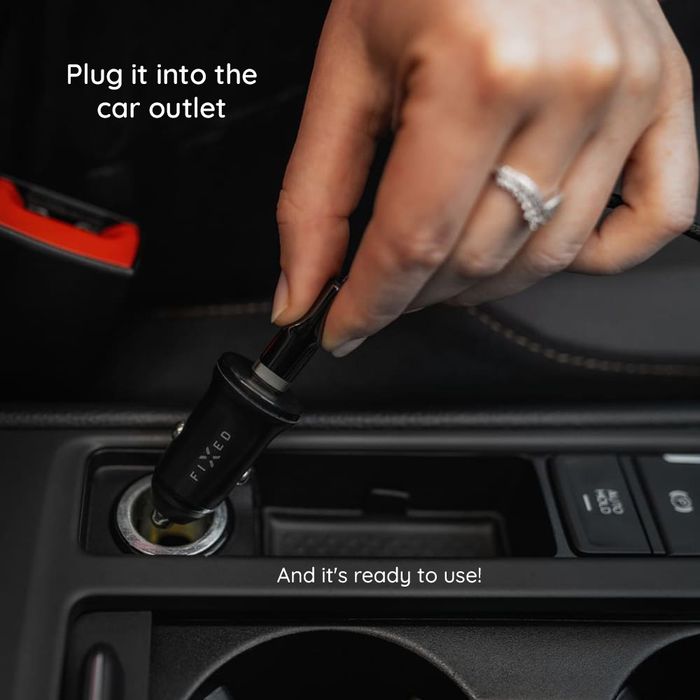 FIXED PD 30 Car Charger 30W USB-C PD 3.0 / Зарядно за автомобил