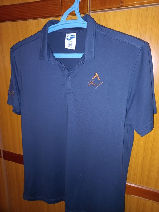 Тениска с яка на Левски в памет на Гунди M/L