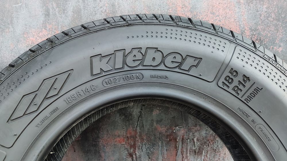 1брой гума 185/R14 Kleber , 8PR платова
11мм