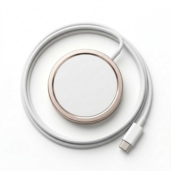 Încărcător Wireless Magnetic Wyred by Monga Air M2, 15W, MagSafe, USB-C