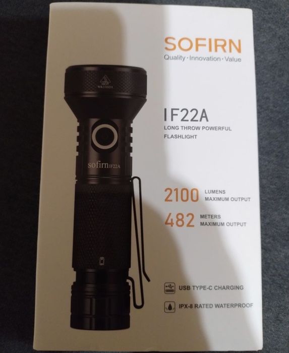 Lanterna Sofirn IF 22 A