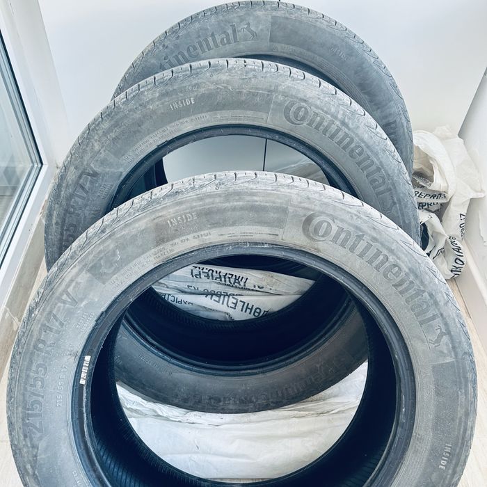 Продаются шины б/у размер 215/55/17