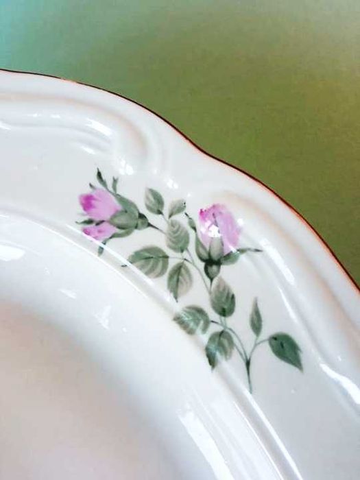 Две големи плата "Изида" * Стар български порцелан