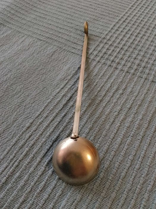 Старинна сребриста  лъжица