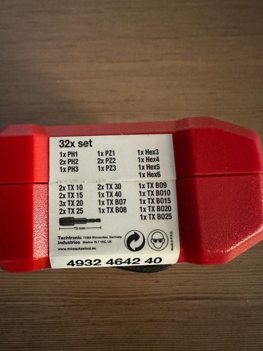 Set biti Milwaukee Shockwave Impact Duty