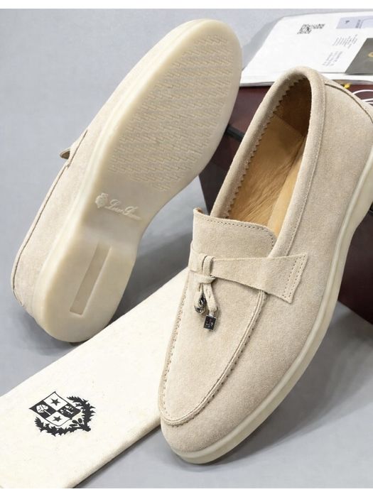 Loro P Мокасини Естествен Велур 36-44 Номер