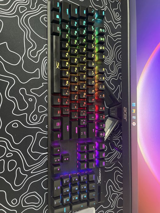 Клавиатура механическая HyperX Alloy Origins Red