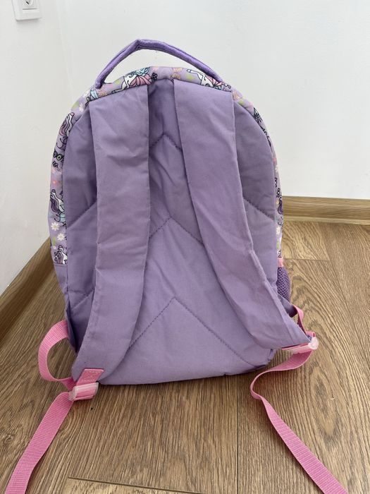 Комплект детска раница, несесер и чанта за обяд Еднорог