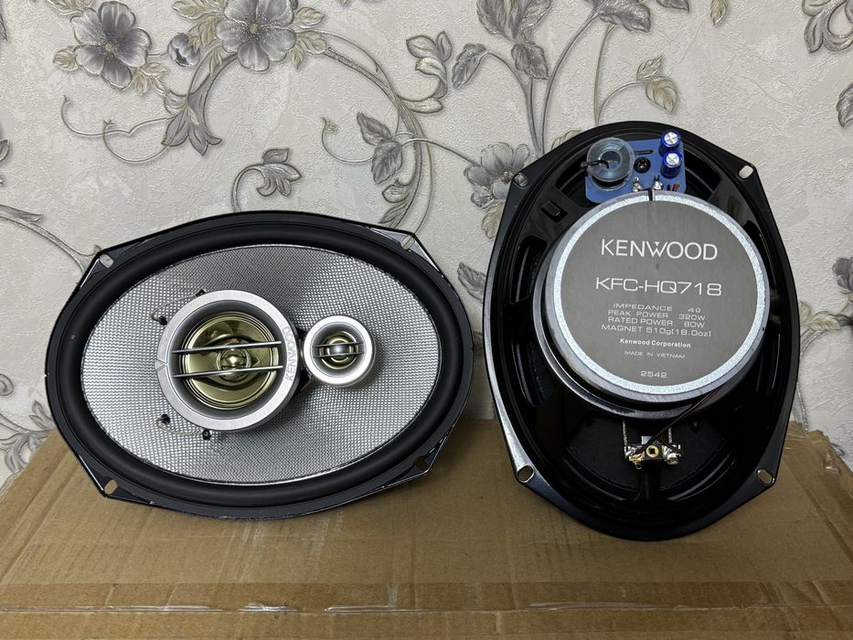 Kenwood KFC-HQ718(овалы,qovun kalonka)(pioneer,hertz,jbl)