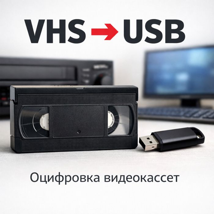 Kasetadan fleshkaga video ko‘chirib beramiz. Оцифровка видеокассет VHS