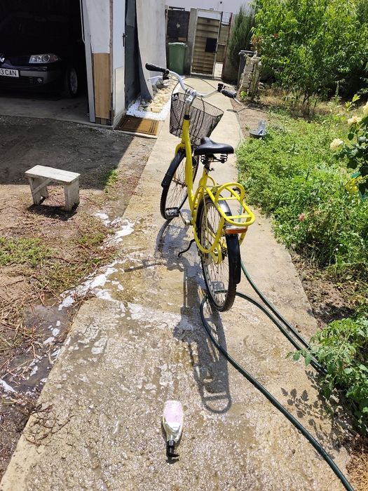 Bicicleta pegas cu frana pe tambur