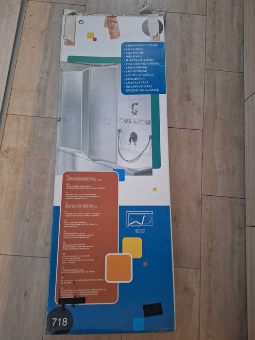 Сгъваем параван за вана