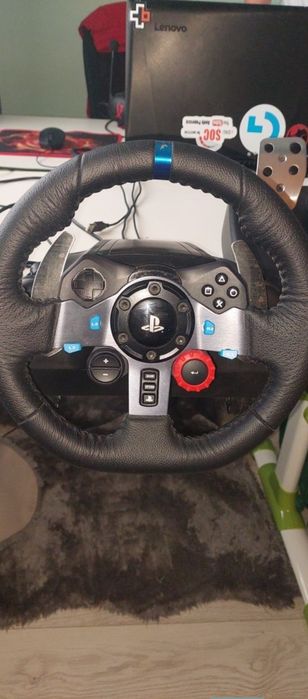 Volan gaming LOGITECH Driving Force G29 (PC/PS3/PS4/PS5) + Schimbator