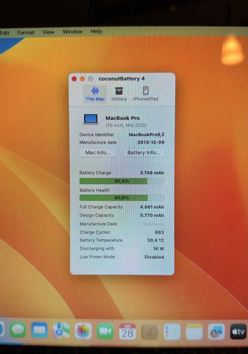 Laptop Apple Macbook PRO