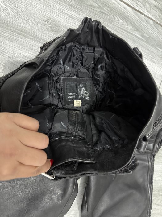 Pantaloni Moto piele Kranwehl