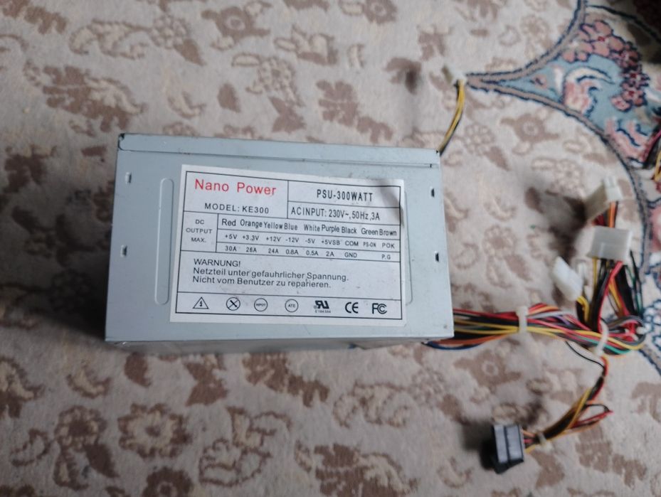 Блок питания от процессора